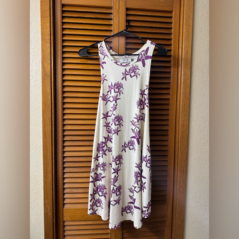 Fighting Eel x Sig Zane Size X-Small short dress orchid (gently used)